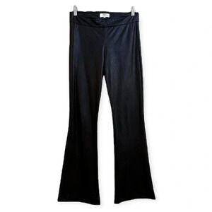 Avenue Montagne Boot Cut Faux Leather Mid Rise Classic Stretch Leggings 2